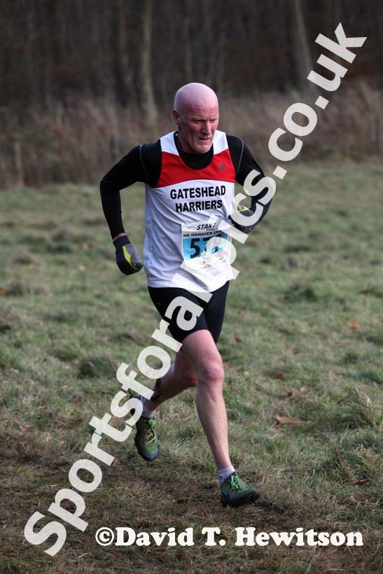 Alan Johnson (Gateshead Harriers) senior mens NEHL, Wallington Hall. Photo: David T. Hewitson/Sports for All Pics